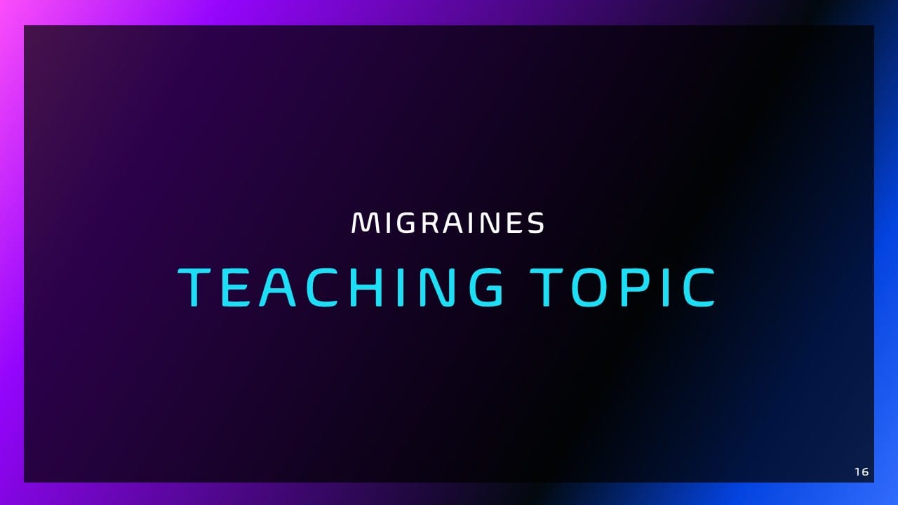 Migraines Related to Ophthalmology